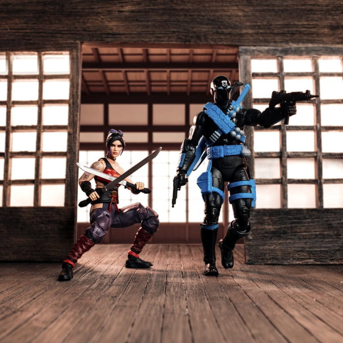 Hasbro G.I. Joe Classified Series Pack de 2 Figuras Snake Eyes & Kim 'Jinx' Arashikage 15 cm