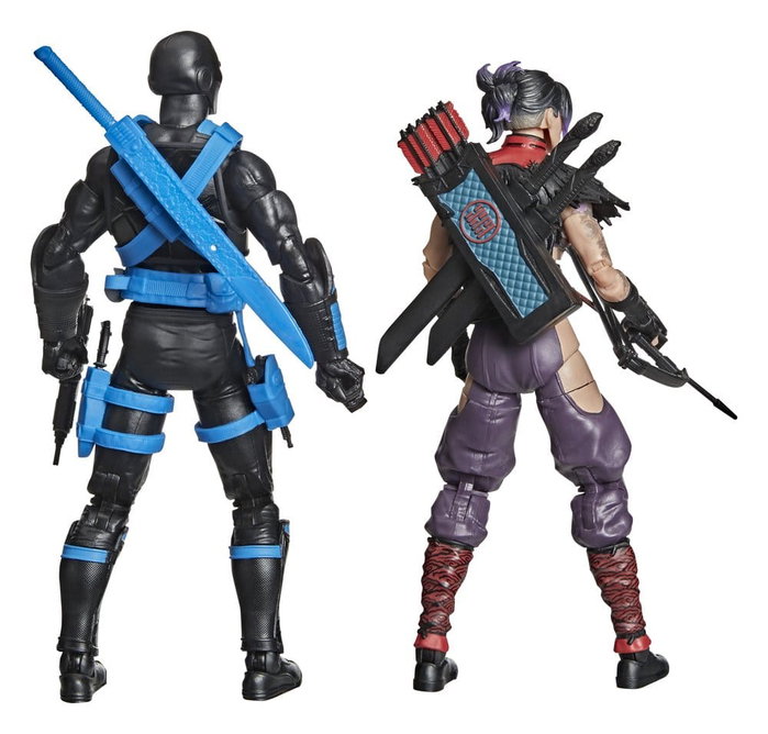 Hasbro G.I. Joe Classified Series Pack de 2 Figuras Snake Eyes & Kim 'Jinx' Arashikage 15 cm