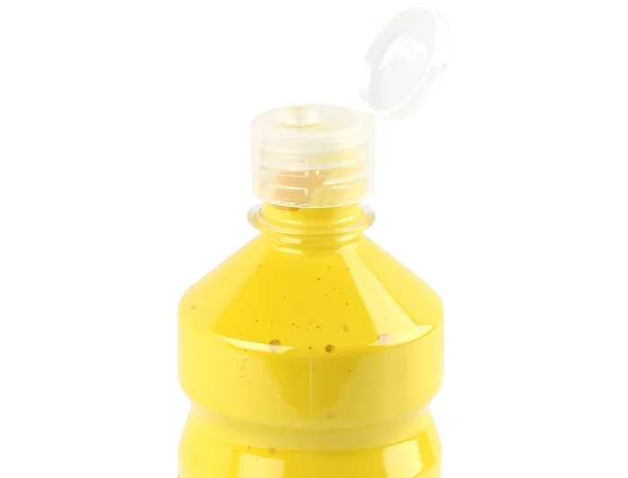 Liderpapel Tempera Liquida Escolar 500 ml Amarillo Superlavable