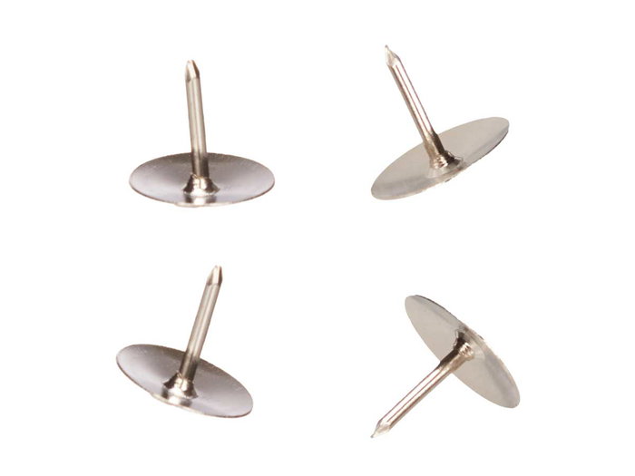 Pincello Set 100 Chinchetas Metálicas Metal 11.5 x 1.5 x 1 cm (Set de 24)