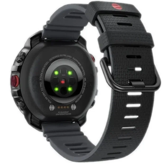 Polar Grit X2 Pro HR S-L Black