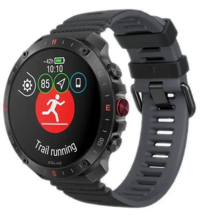 Polar Grit X2 Pro HR S-L Black