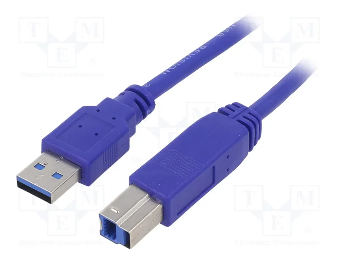GEMBIRD Cable USB 3.0 de 1,8m con conectores USB A y USB B GEMBIRD Cable USB 3.0 de 1,8m con conectores USB A y USB B