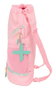 Bolsa Mochila con Cuerdas Munich Candy Rosa 35 x 40 x 1 cm