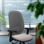 PIQUERAS Y CRESPO Silla de oficina Cilanco con mecanismo Sincro/Traslack Azul marino y Negro