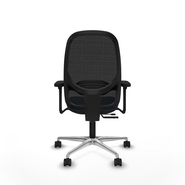 PIQUERAS Y CRESPO Silla de oficina Cilanco con mecanismo Sincro/Traslack Azul marino y Negro PIQUERAS Y CRESPO Silla de oficina Cilanco con mecanismo Sincro/Traslack Azul marino y Negro