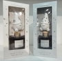 DKD Home Decor Ambientador Mikado Cristal Surtido de 2 Unidades