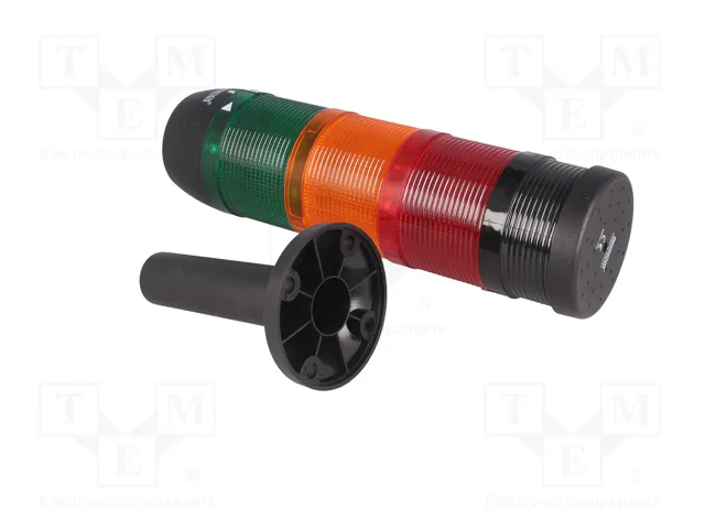 EMAS Columna de señalización LED rojo/amarillo/verde 220VDC IK