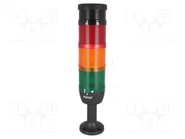 EMAS Columna de señalización LED rojo/amarillo/verde 220VDC IK