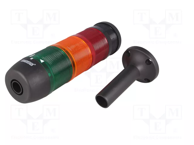 EMAS Columna de señalización LED rojo/amarillo/verde 220VDC IK