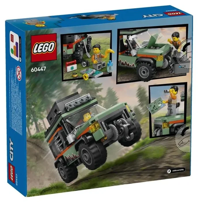 LEGO City 60447 Todoterreno 4x4 de Montaña