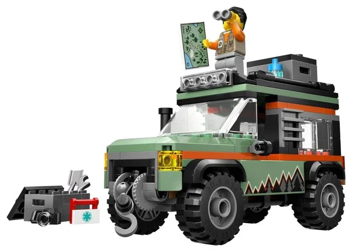 LEGO City 60447 Todoterreno 4x4 de Montaña