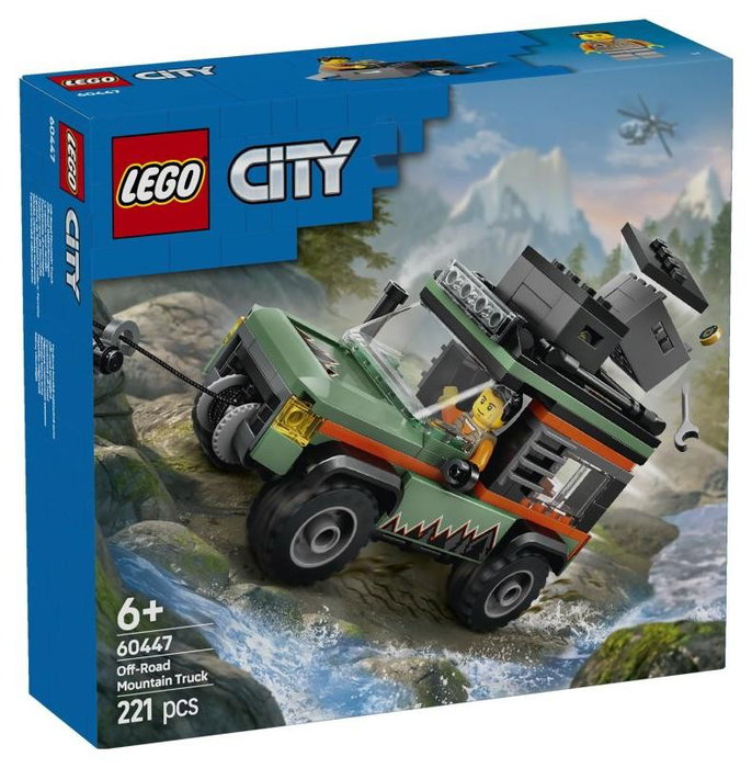 LEGO City 60447 Todoterreno 4x4 de Montaña