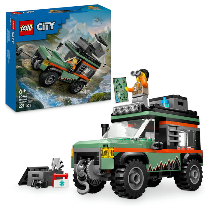LEGO City Todoterreno 4x4 de Montaña 60447