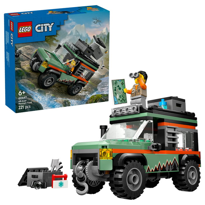 LEGO City Todoterreno 4x4 de Montaña 60447