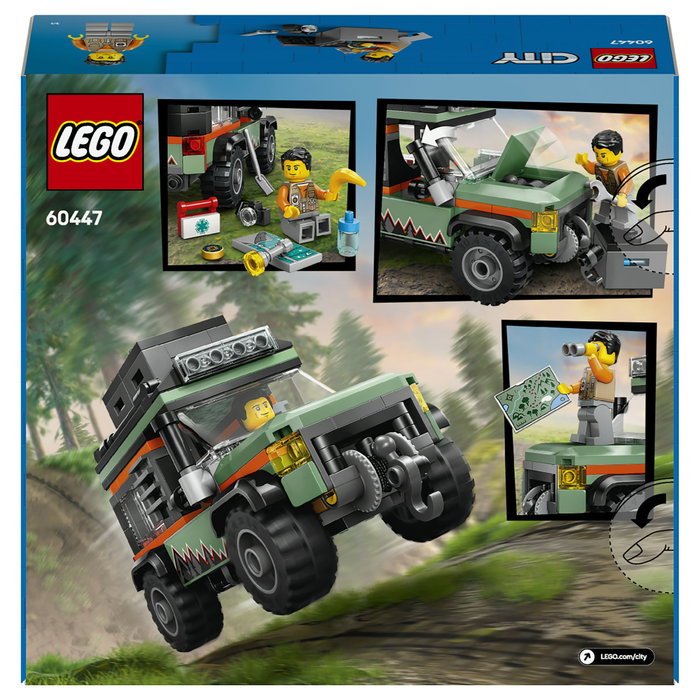 LEGO City Todoterreno 4x4 de Montaña 60447
