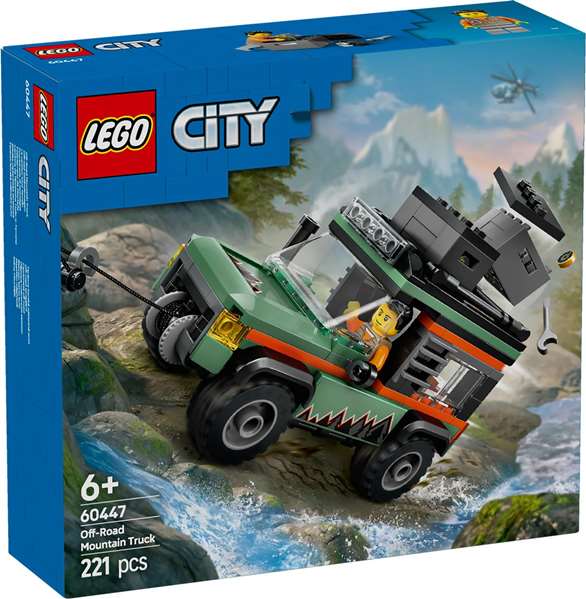 LEGO City 60447 Todoterreno 4x4 de Montaña