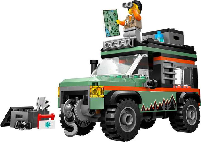LEGO City 60447 Todoterreno 4x4 de Montaña