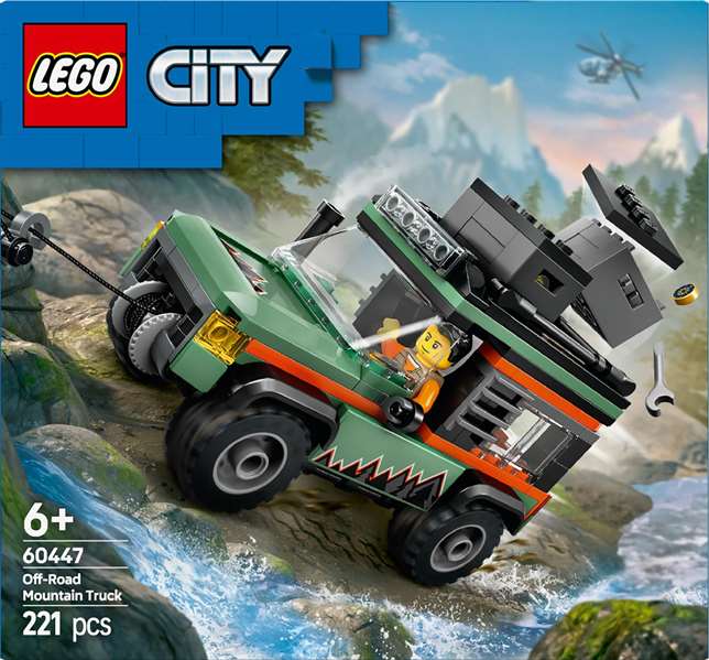 LEGO City 60447 Todoterreno 4x4 de Montaña