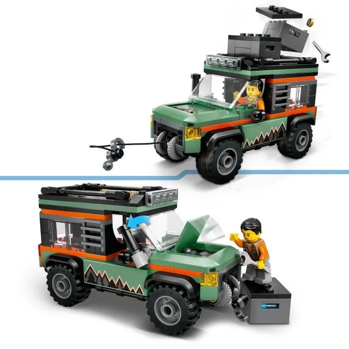 LEGO City 60447 Todoterreno 4x4 de Montaña