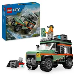 Lego Camión Todo Terreno 4x4 60447 - Set de construcción para niños de 6 años
