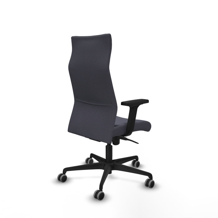 PIQUERAS Y CRESPO Sillón Albacete con mecanismo Sincro, Brazos 2D, Gris oscuro PIQUERAS Y CRESPO Sillón Albacete con mecanismo Sincro, Brazos 2D, Gris oscuro