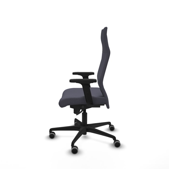 PIQUERAS Y CRESPO Sillón Albacete con mecanismo Sincro, Brazos 2D, Gris oscuro PIQUERAS Y CRESPO Sillón Albacete con mecanismo Sincro, Brazos 2D, Gris oscuro