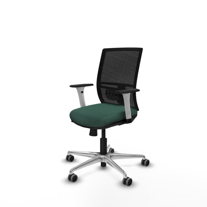 PIQUERAS Y CRESPO Silla de oficina Yunquera Verde botella con mecanismo Sincro/Traslack PIQUERAS Y CRESPO Silla de oficina Yunquera Verde botella con mecanismo Sincro/Traslack