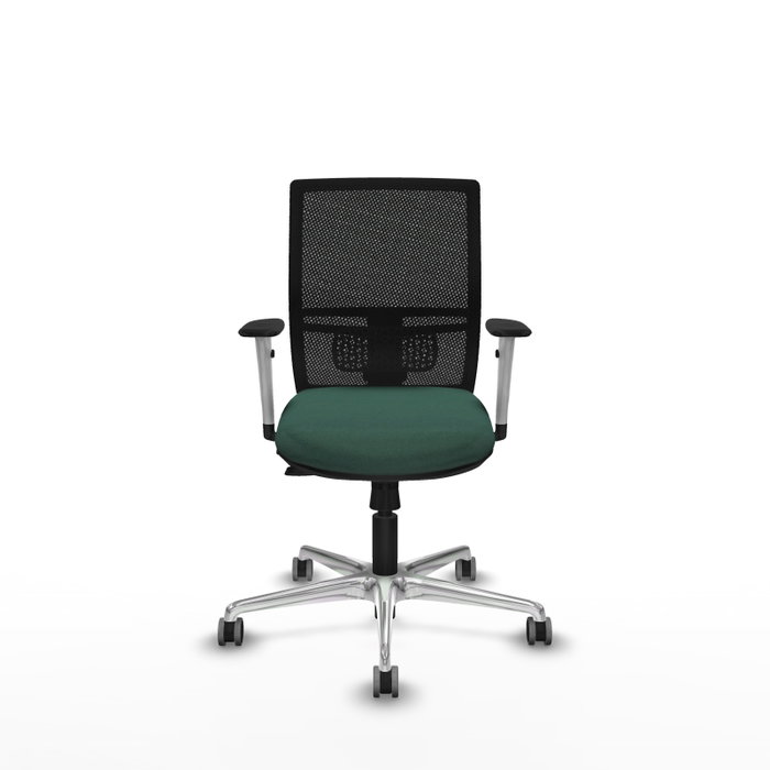 PIQUERAS Y CRESPO Silla de oficina Yunquera Verde botella con mecanismo Sincro/Traslack PIQUERAS Y CRESPO Silla de oficina Yunquera Verde botella con mecanismo Sincro/Traslack