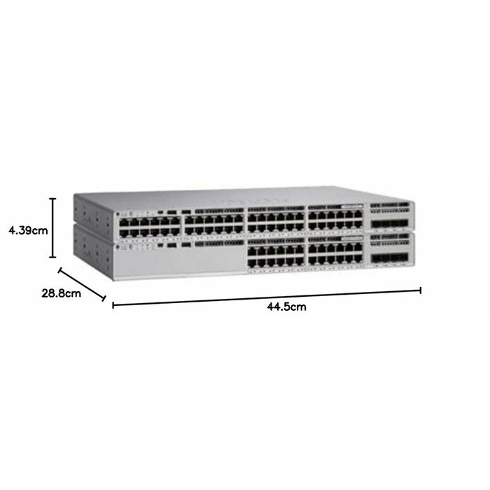 Cisco catalyst c9200l gestionado l3 gigabit ethernet (10/100/1000) gris Cisco catalyst c9200l gestionado l3 gigabit ethernet (10/100/1000) gris