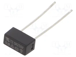 ESKA Fusible de cartucho TE5 2A 250VAC retardado