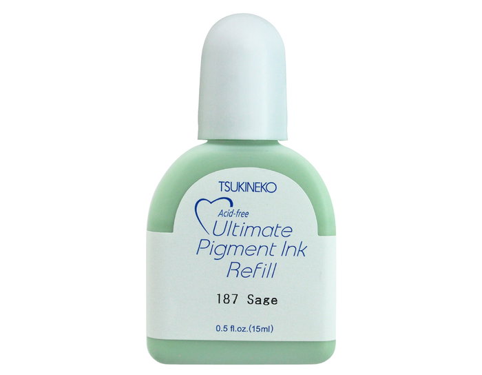 Tsukineko Tinta VERSACOLOR Salvia Opaca Recarga 15ml Tsukineko Tinta VERSACOLOR Salvia Opaca Recarga 15ml