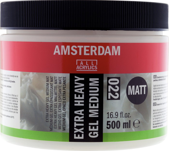 Amsterdam Medio Gel Extraespesante Mate 022 - 500 ml Amsterdam Medio Gel Extraespesante Mate 022 - 500 ml