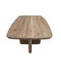 DKD Home Decor Mesa de Comedor de Teca Reciclada 220x110x78 Natural