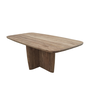 DKD Home Decor Mesa de Comedor de Teca Reciclada 220x110x78 Natural