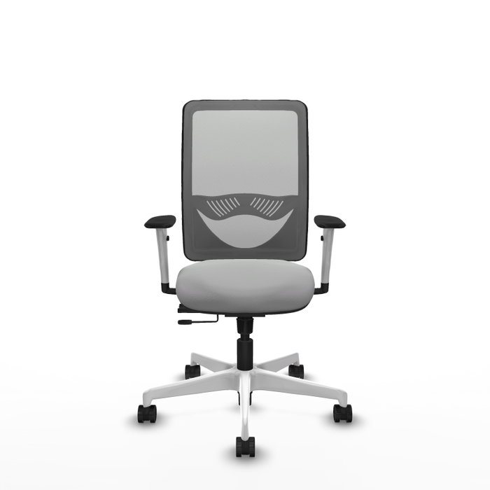 PIQUERAS Y CRESPO Silla de oficina Zulema Gris con mecanismo Sincro/Traslack