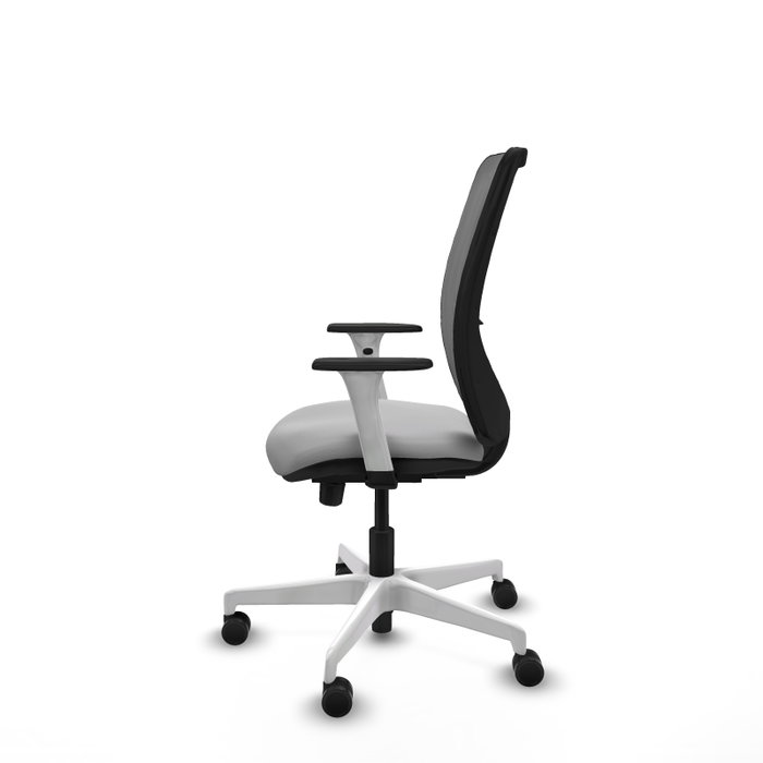 PIQUERAS Y CRESPO Silla de oficina Zulema Gris con mecanismo Sincro/Traslack