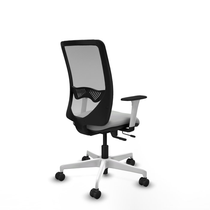 PIQUERAS Y CRESPO Silla de oficina Zulema Gris con mecanismo Sincro/Traslack