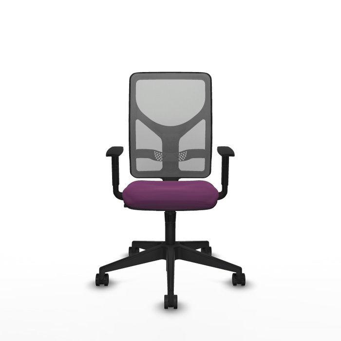 PIQUERAS Y CRESPO Silla de oficina Motilla con mecanismo Sincro, Morado y Gris PIQUERAS Y CRESPO Silla de oficina Motilla con mecanismo Sincro, Morado y Gris