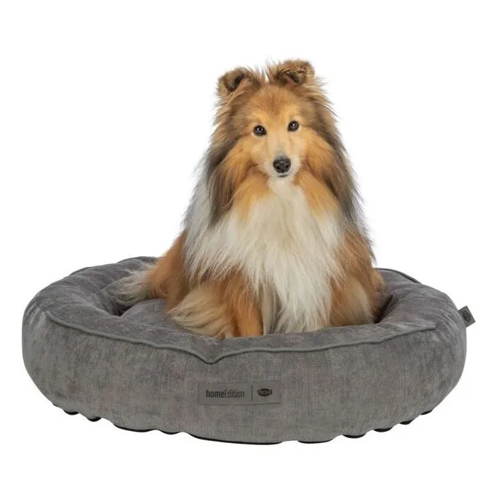 Trixie Cesta para Perros TRI4011905739472 Vital Lennox Tejido Chenilla, Diámetro 60 cm, Color Gris Trixie Cesta para Perros TRI4011905739472 Vital Lennox Tejido Chenilla, Diámetro 60 cm, Color Gris