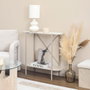 Home Deco Factory Consola Terra Nova MDF y Hierro 85x30x80 cm