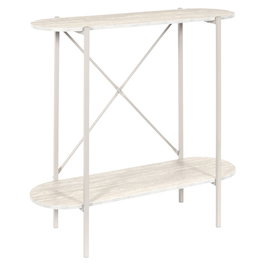 Home Deco Factory Consola Terra Nova MDF y Hierro 85x30x80 cm