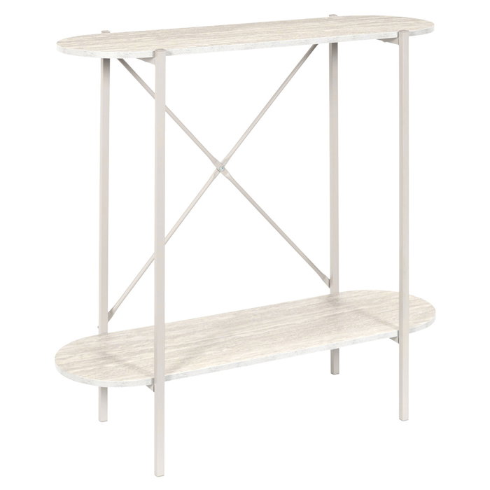 Home Deco Factory Consola Terra Nova MDF y Hierro 85x30x80 cm Home Deco Factory Consola Terra Nova MDF y Hierro 85x30x80 cm
