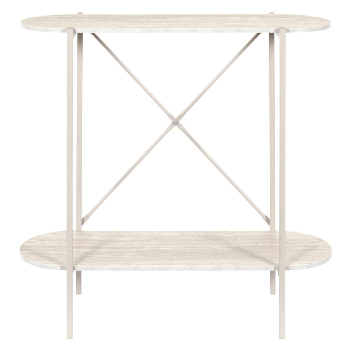 Home Deco Factory Consola Terra Nova MDF y Hierro 85x30x80 cm Home Deco Factory Consola Terra Nova MDF y Hierro 85x30x80 cm