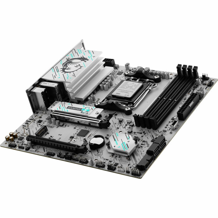 MSI B840M GAMING PLUS WIFI6E Blanco, AMD B840, Zócalo AM5, micro ATX