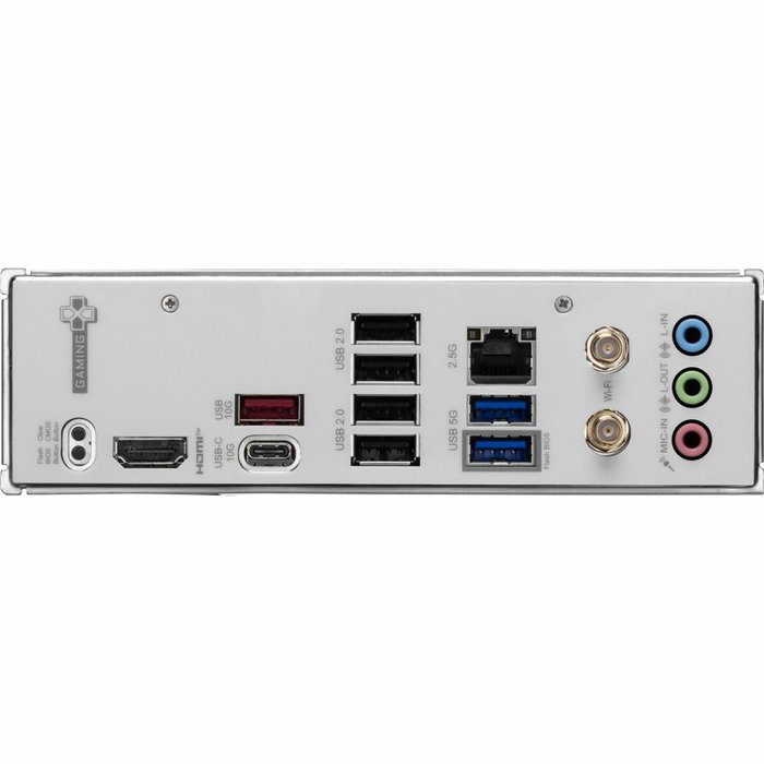 MSI B840M GAMING PLUS WIFI6E Blanco, AMD B840, Zócalo AM5, micro ATX