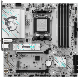 MSI B840M GAMING PLUS WIFI6E placa base AMD B840 Zócalo AM5 micro ATX