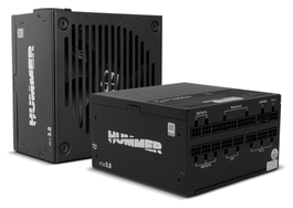 NOX Hummer P 1000W Fuente de Alimentación, 1000W 80 Plus Platinum, Completamente Modular, ATX Negro