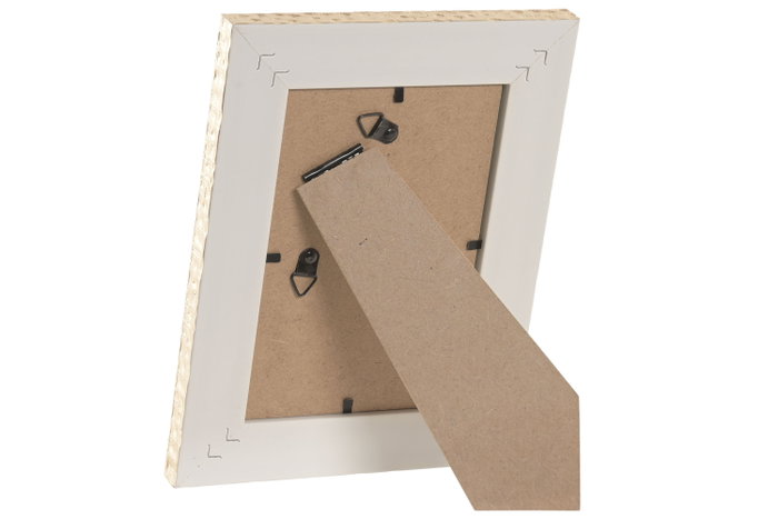 DKD Home Decor Surtido de 4 Marcos de Fotos Mocha Mouse 16x21 cm