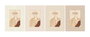 DKD Home Decor Surtido de 4 Marcos de Fotos Mocha Mouse 16x21 cm